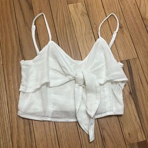 NWOT Aerie tie crop tank